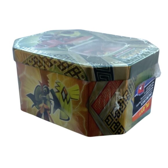 New  Factory Sealed Pokémon Trading Card Game Island Guardians Tin Tapu Bulu GX - Picture 6 of 10
